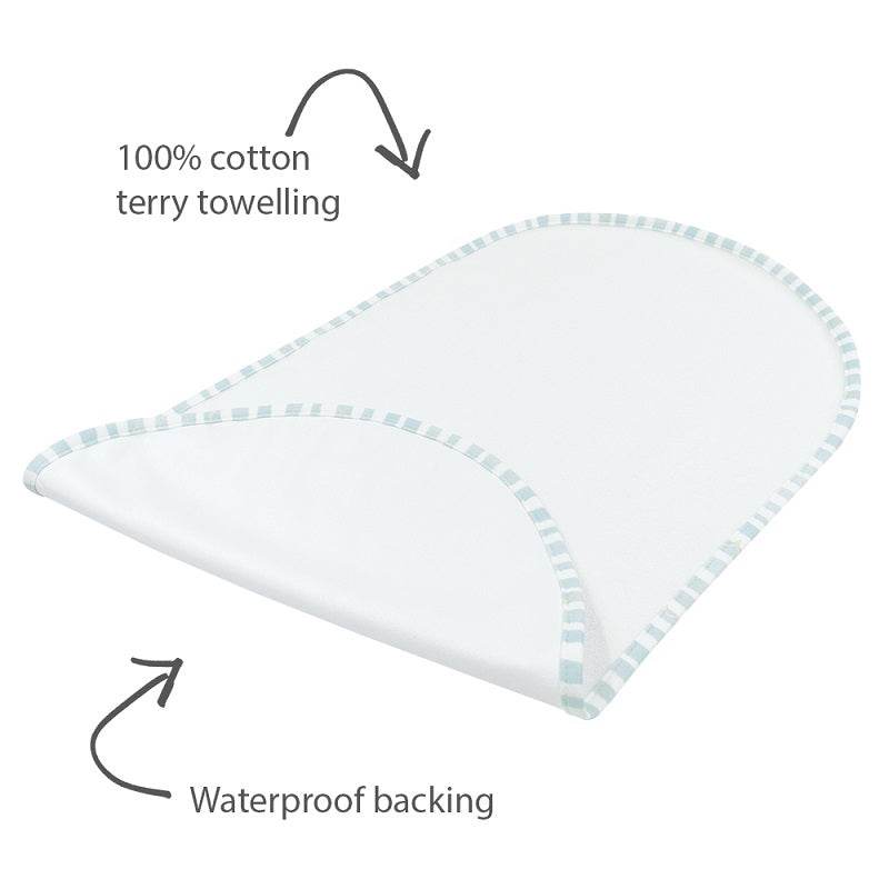 Living Textiles Change Mat Cover and Liner - Up Up & Away - Image 3