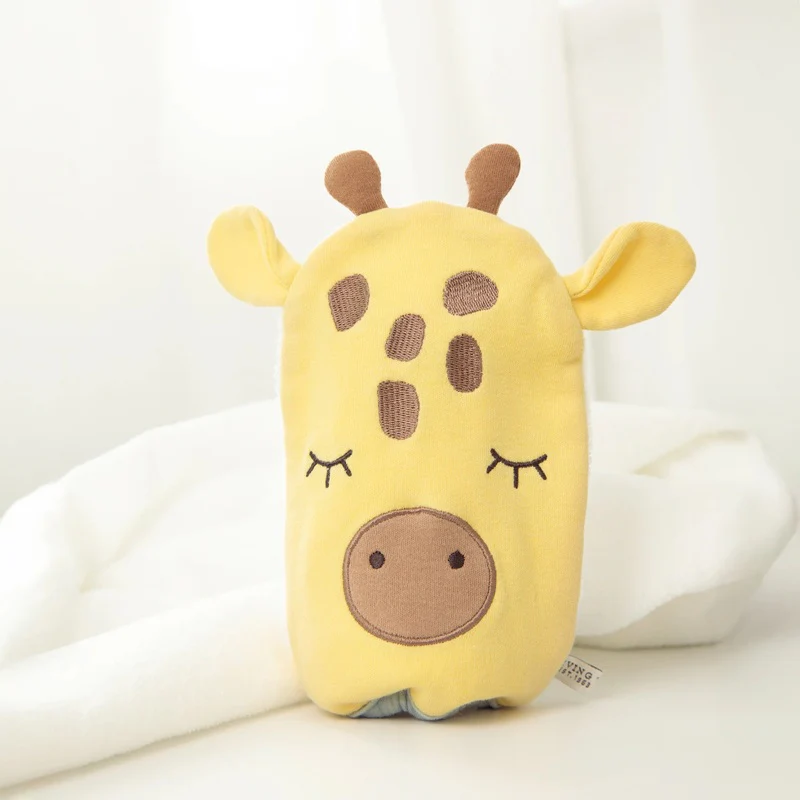 Living Textiles Organic Bath Mitt - Wild Safari/Giraffe - Image 4