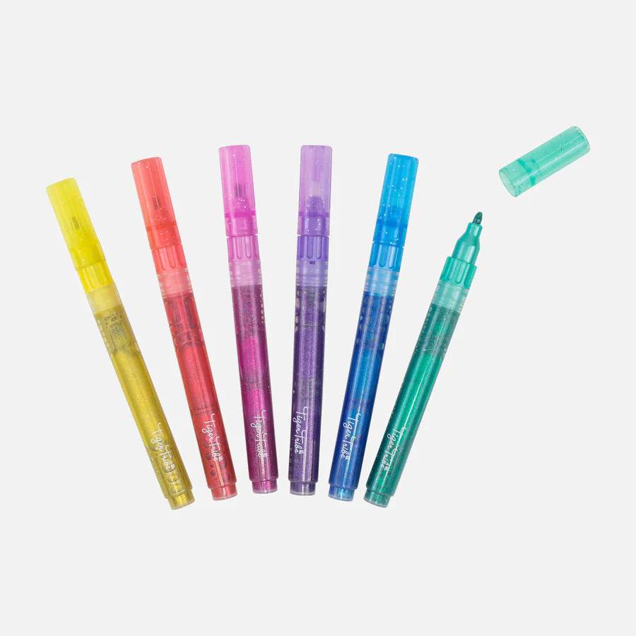 Tiger Tribe Glitter Markers - Image 4